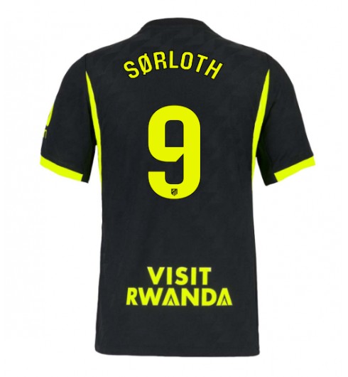 Atletico Madrid Alexander Sorloth #9 Bortedrakt 2026-27 Korte ermer Atletico Madrid Alexander Sorloth #9 Bortedrakt 2026-27 Korte ermer